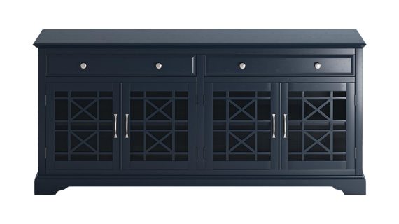 Ciemnografitowa Komoda z Subtelnymi Akcentami – Avola