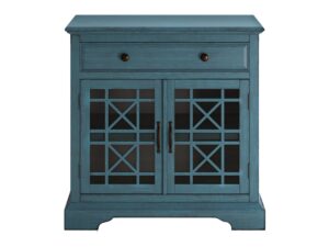 Niebieska komoda retro w stylu vintage – Avola