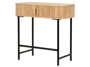 Retro Konsola Drewniany Korpus Metalowe Nogi – Florence