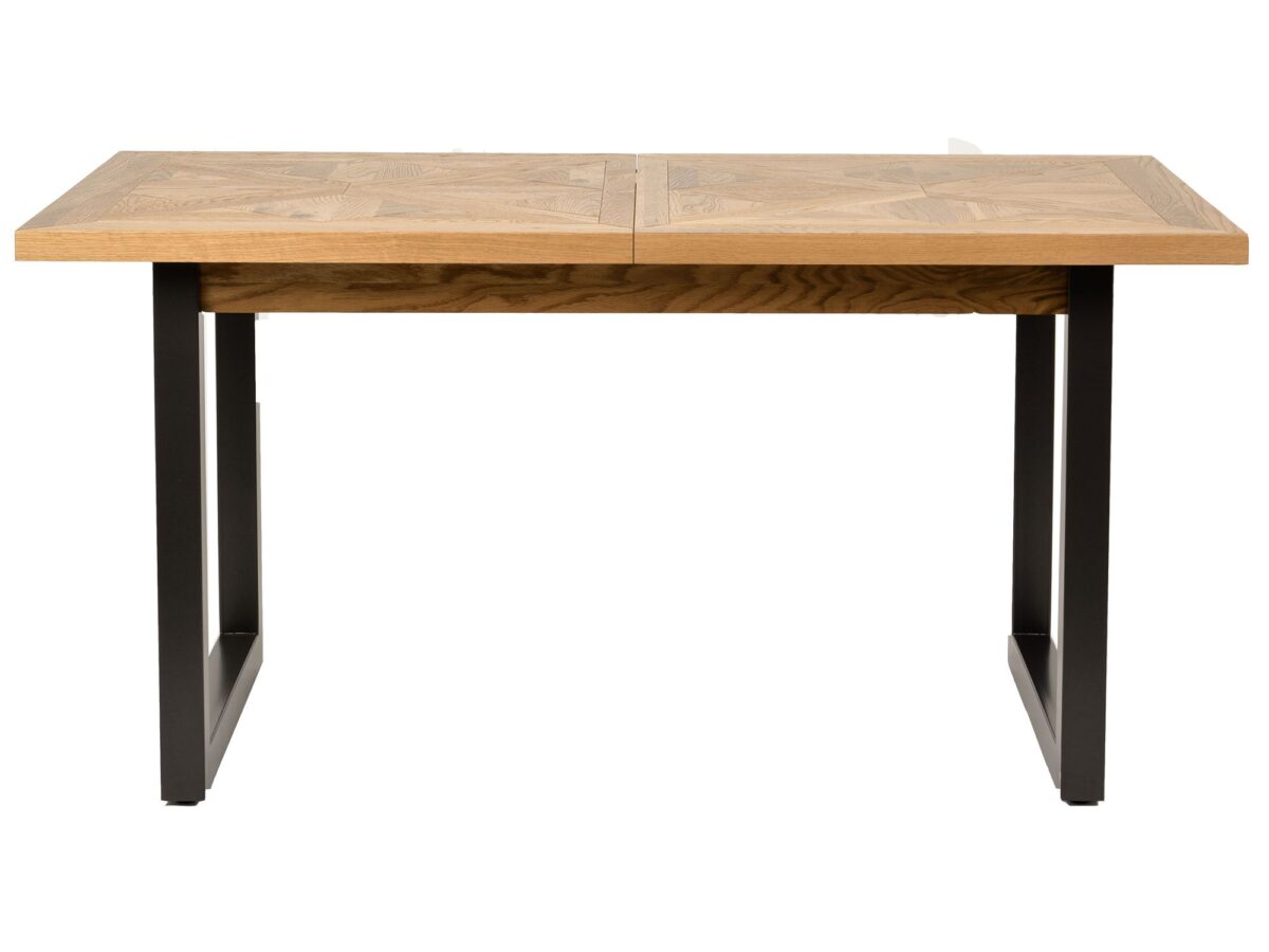 Loftowy Stół Rozkładany Metalowe Nogi Kształt U – Karma