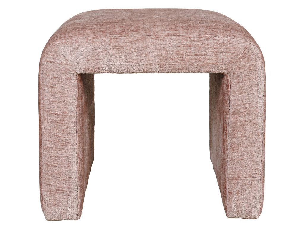 Ławka Tapicerowana Elegancka Jasnoróżowy Odcień – Edinburgh