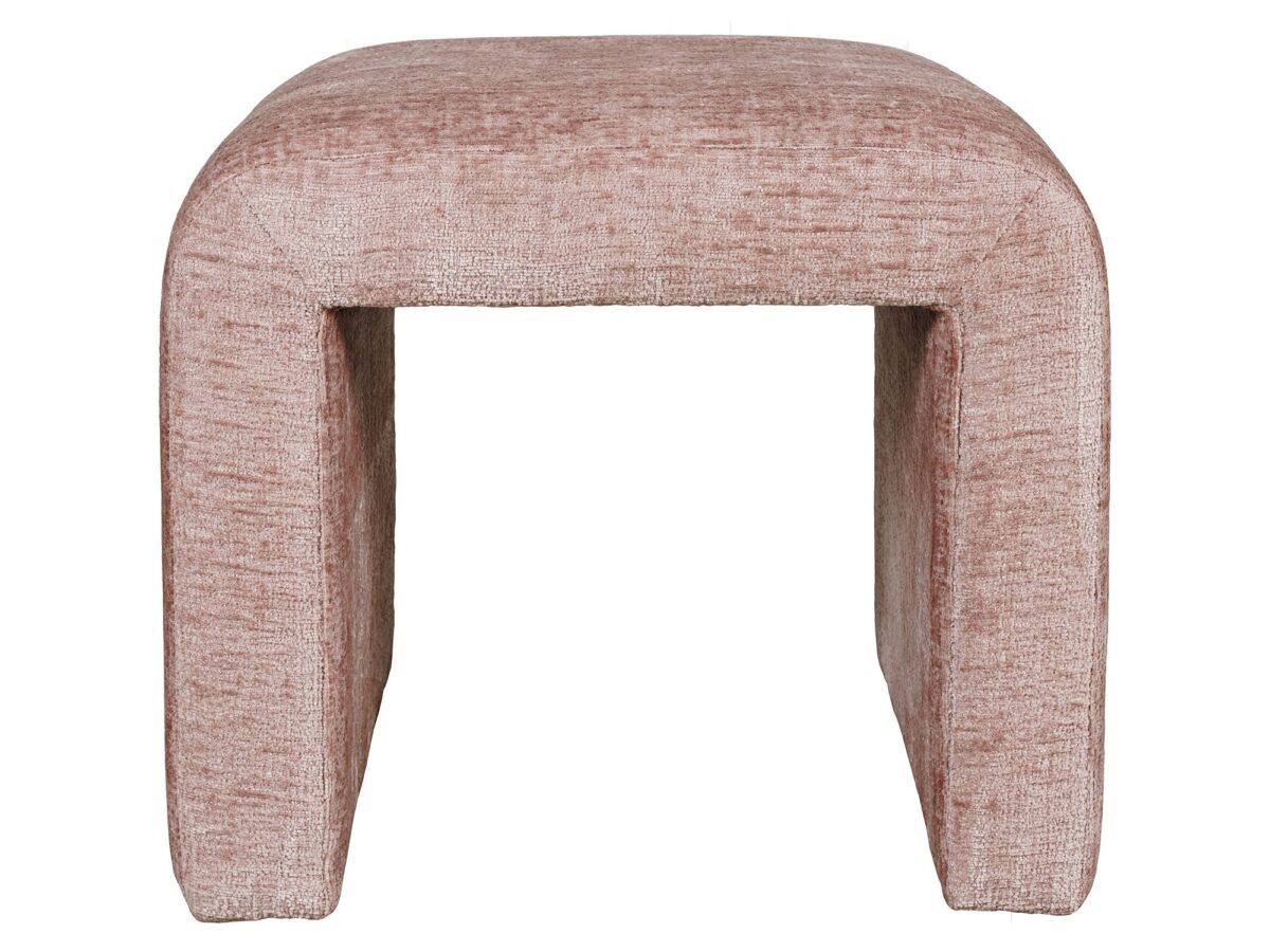 Ławka Tapicerowana Elegancka Jasnoróżowy Odcień – Edinburgh