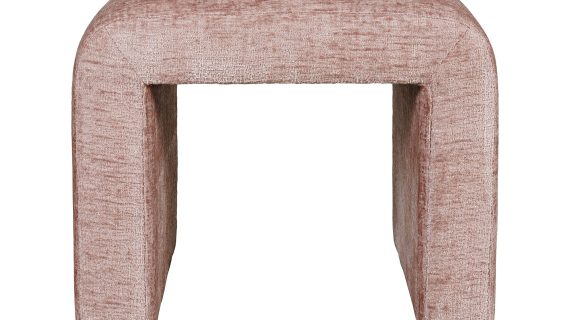 Ławka Tapicerowana Elegancka Jasnoróżowy Odcień – Edinburgh