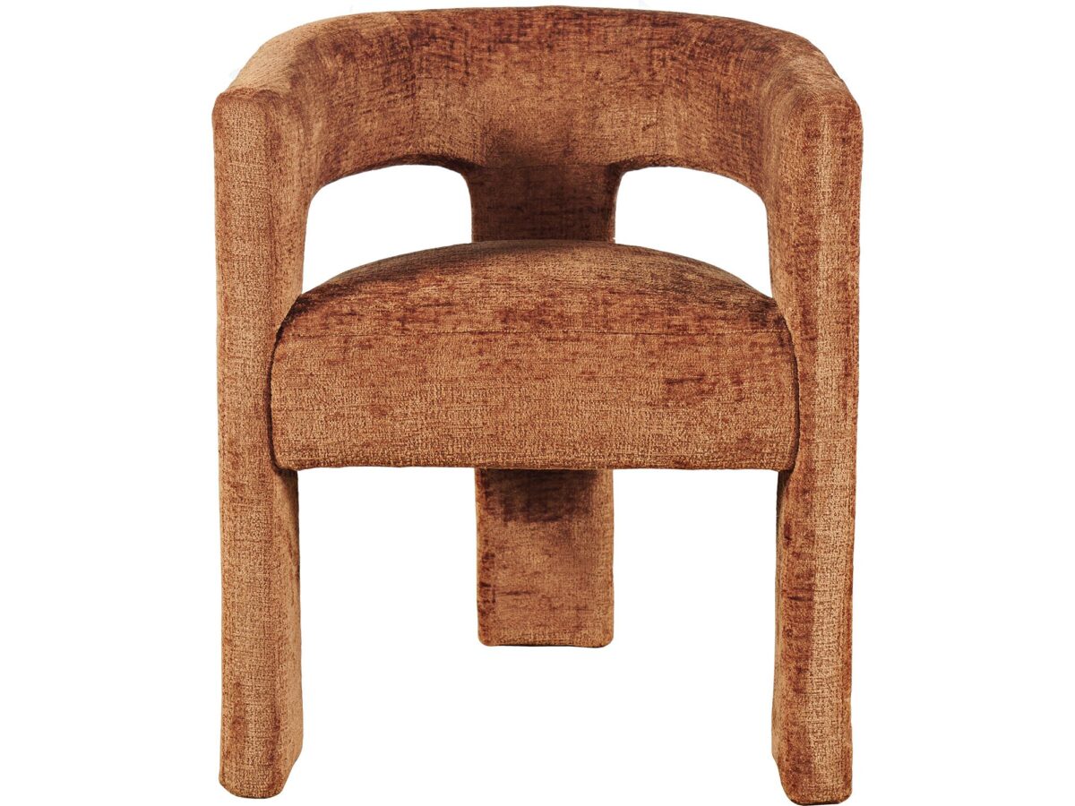 Cynamonowe Krzesło Tapicerowane Eleganckie – Edinburgh