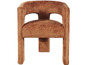 Cynamonowe Krzesło Tapicerowane Eleganckie – Edinburgh