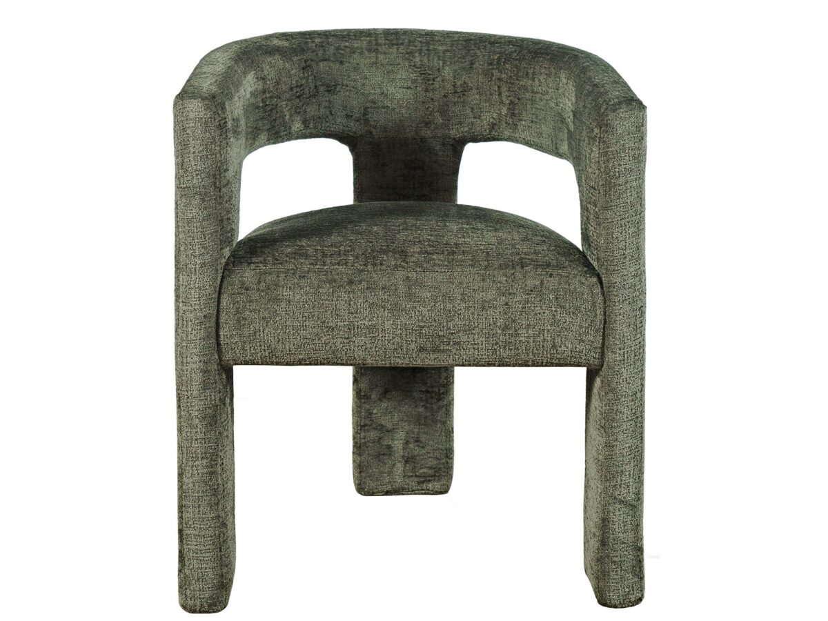 Oliwkowe Krzesło Tapicerowane Eleganckie – Edinburgh