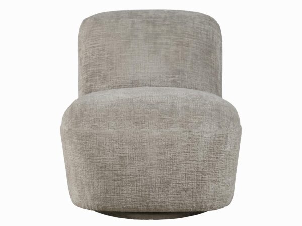 Nowoczesny fotel w kolorze kremowym