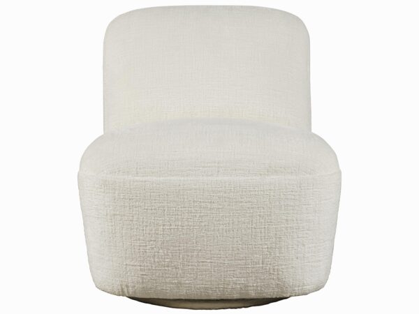 Kremowy fotel tapicerowany