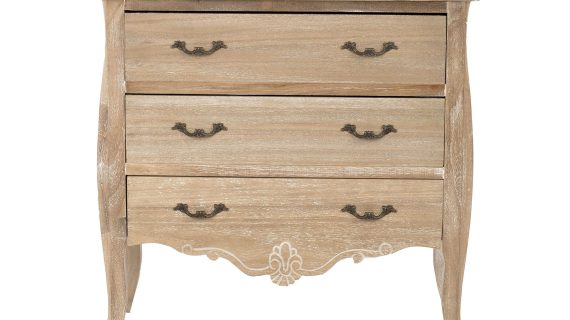 Komoda prowansalska z rzeźbieniami na giętych nóżkach – Viva