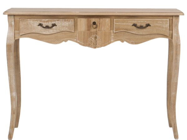 Rzeźbione detale na froncie mebla w stylu shabby chic