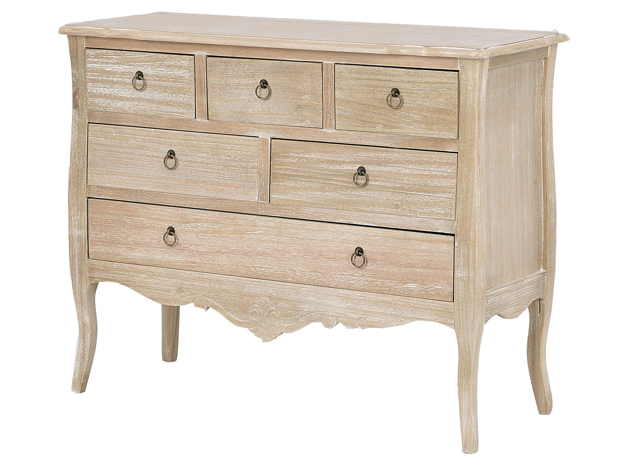 Detal otwieranych szuflad komody vintage z metalowymi uchwytami Detal otwieranych szuflad komody vintage z metalowymi uchwytami