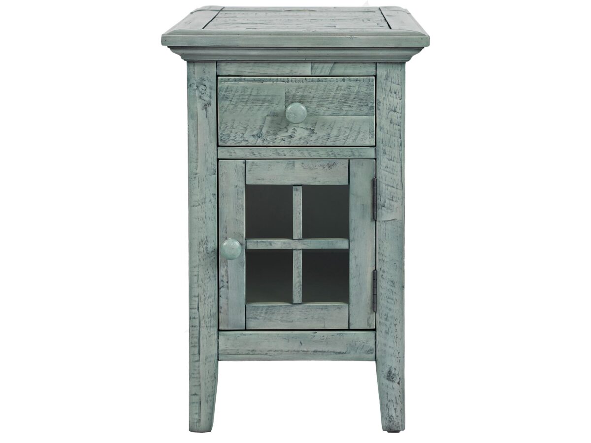 Rustykalna Szafka Nocna Aksamitne Szuflady – Avola