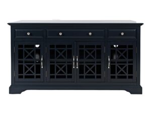 Granatowa komoda z delikatnymi zdobieniami – Avola