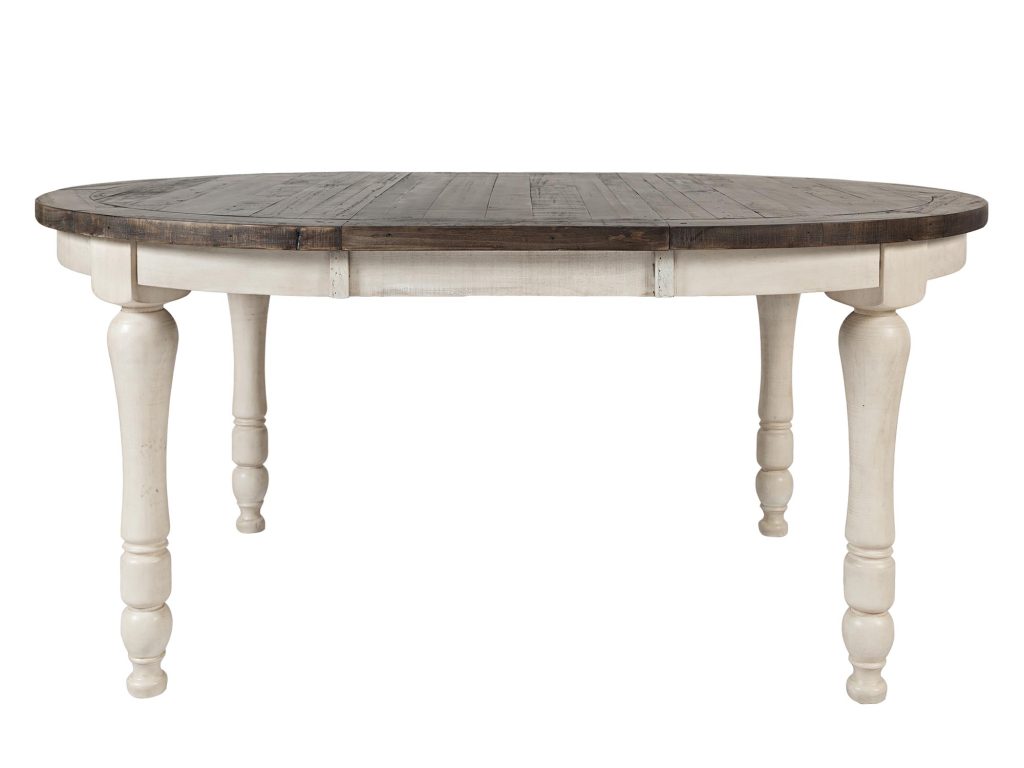 Rozkładany Stół z Sosnowego Drewna Recyklingowego – Avola