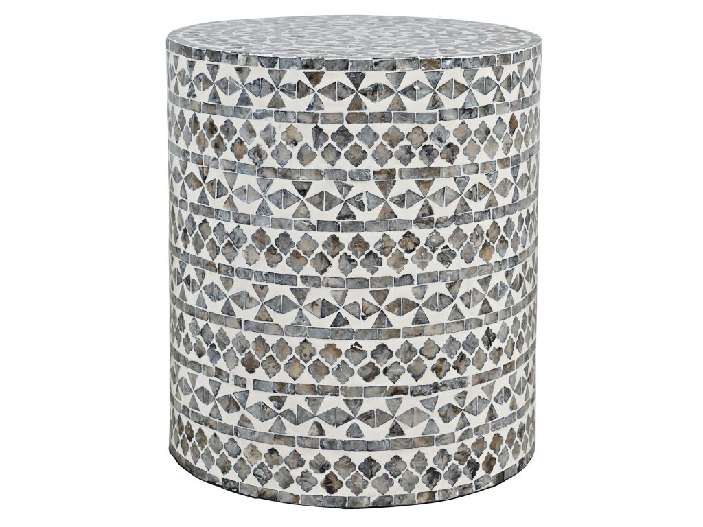 Szary Stolik z Muszli Morskiej – Avola