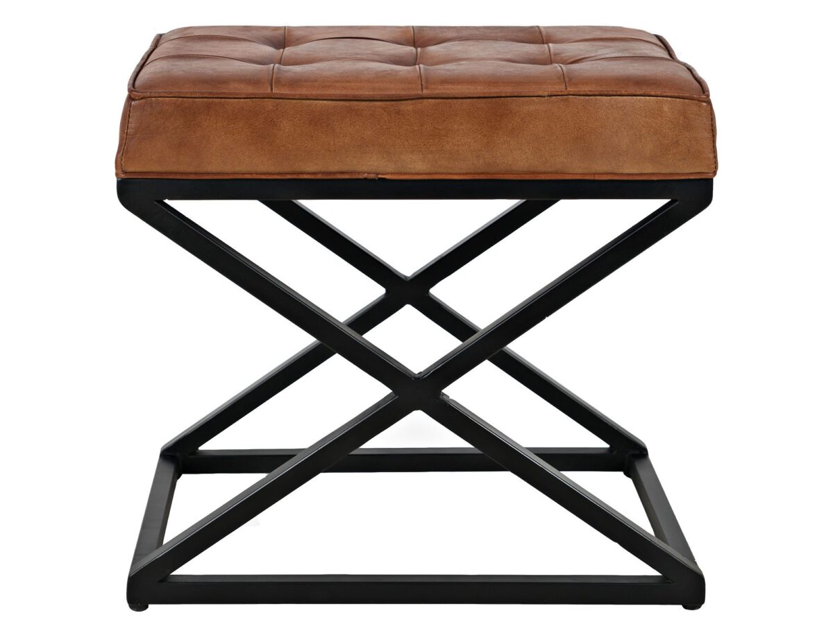 Siedzisko z tkaniny w odcieniu rdzawego brązu – Avola