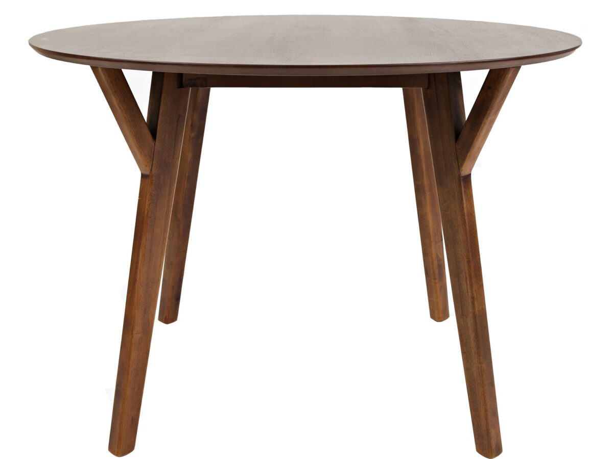 Stół Mid-Century Frezowana Krawędź Blatu – Avola