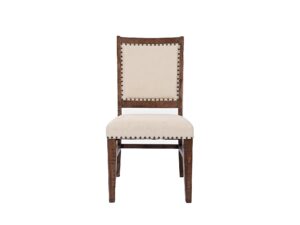 Rustykalne Krzesło Ciemne Drewno Shabby Chic – Avola