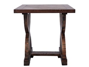 Prowansalski Stolik Drewniany Intarsja Jodełka – Avola