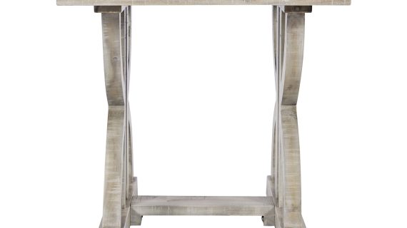 Stolik w jodełkę z jasnego drewna – styl retro – Avola