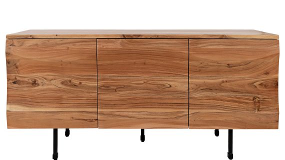 Akacjowa Komoda Parametryczne Fronty Żelazne Nogi – Avola