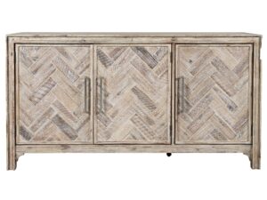 Komoda Naturalna Intarsjowane Drzwi Frezowane Detale – Avola