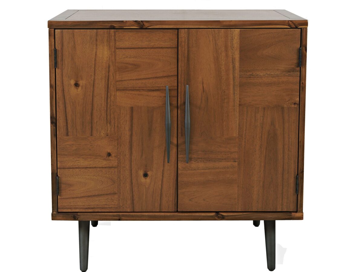 Cedrowa Komoda Mid-Century Intarsjowane Fronty – Avola