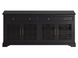 Czarna Komoda z Czerwonymi Przetarciami Charakterystycznymi – Avola