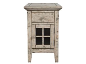 Kremowa Szafka Nocna USB Przetarcia – Avola