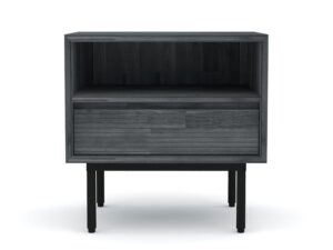 Szafka retro Tundra Grey z uchwytami – Nobile