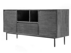 miniaturka Komoda retro akacjowa w kolorze Tundra Grey – Nobile