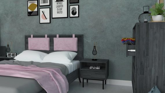 miniaturka Szafka retro Tundra Grey z uchwytami – Nobile