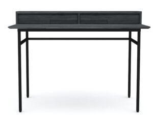 Biurko retro 3D z grafitowymi nogami – Nobile