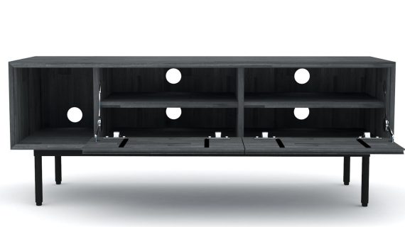 miniaturka Komoda RTV Tundra Grey z frontem 3D – Nobile