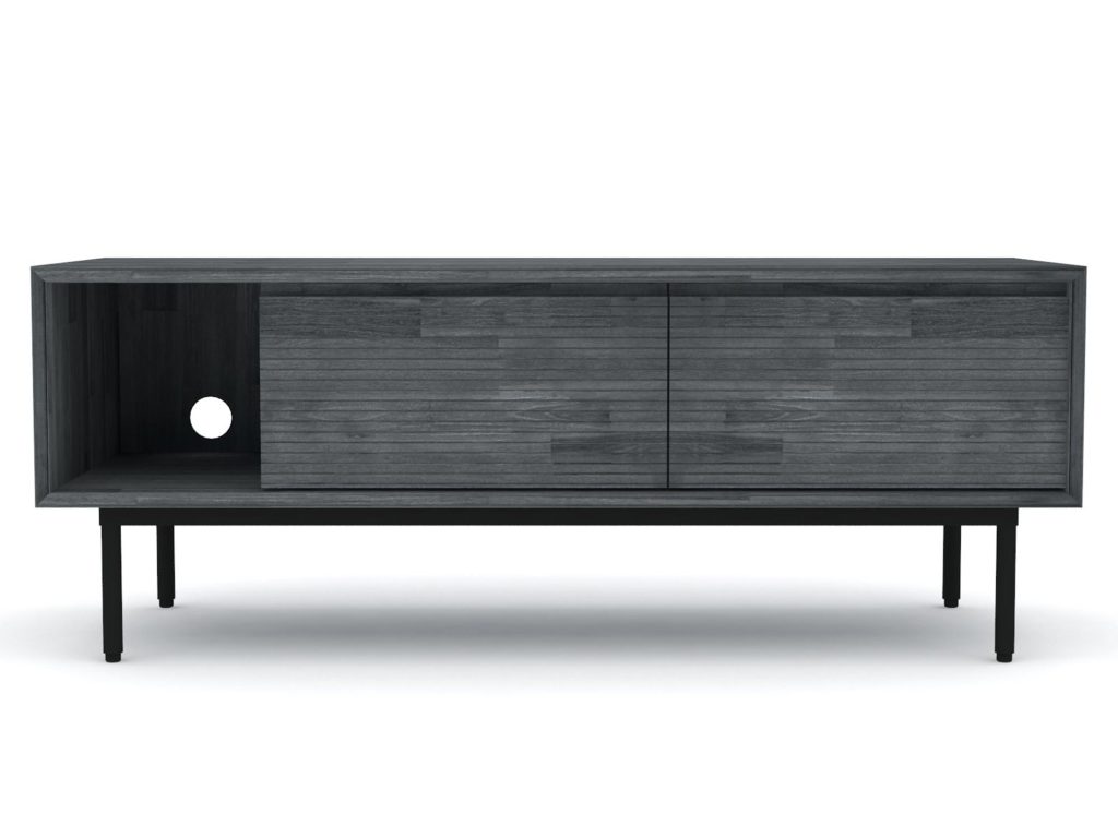 Komoda RTV Tundra Grey z frontem 3D – Nobile