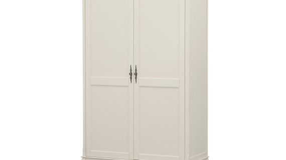 Prowansalska Szafa Biała z Giętymi Nóżkami – Dijon