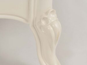 miniaturka Prowansalska Komoda z Frezowanymi Krawędziami Biała – Dijon