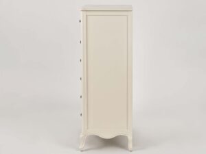 miniaturka Prowansalska Komoda z Frezowanymi Krawędziami Biała – Dijon