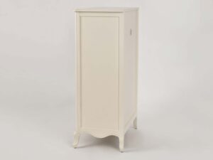 miniaturka Prowansalska Komoda z Frezowanymi Krawędziami Biała – Dijon