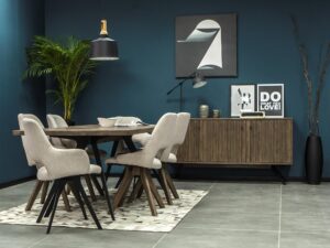 miniaturka Modern Vintage Komoda z Metalowymi Uchwytami – Valore