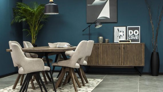 miniaturka Modern Vintage Komoda z Metalowymi Uchwytami – Valore