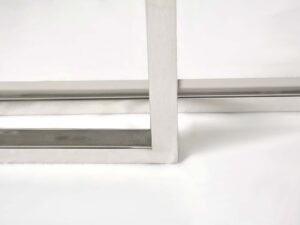 miniaturka Stoliki Zestaw Drewniane Intarsja Rama Stalowa – Luxe