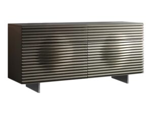 Piaskowa Komoda Modern Classic 6 Szuflad Połysk – Brooklyn