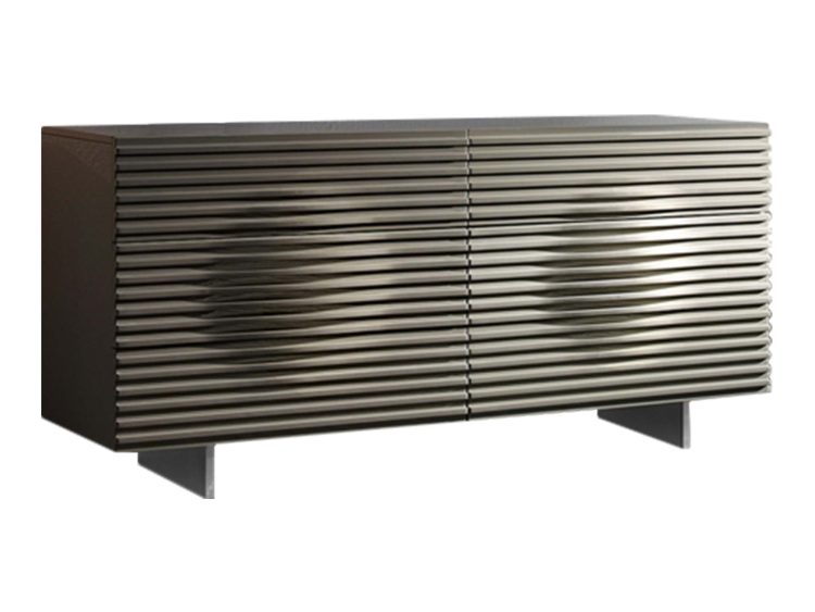 Piaskowa Komoda Modern Classic 6 Szuflad Połysk – Brooklyn