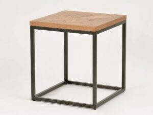 miniaturka Loftowy Stolik Drewniany Konstrukcja Stalowa – Karma