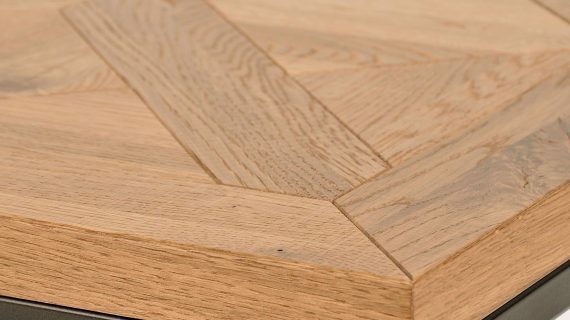 miniaturka Kawowy Stolik Loftowy Drewniany Stalowa Konstrukcja – Karma