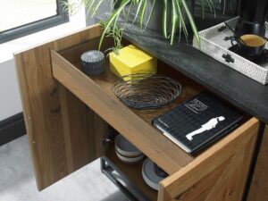 miniaturka Loftowa Komoda Drewno Naturalny Kolor – Karma