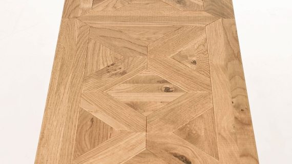 miniaturka Loftowy Stolik RTV Drewniany Stalowe Nogi – Karma