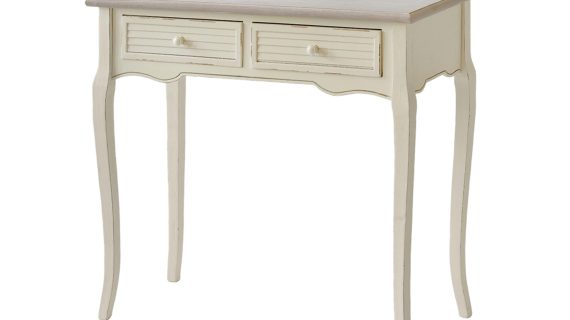 Konsola z uchwytem muszlowym i giętymi nogami – Cielo