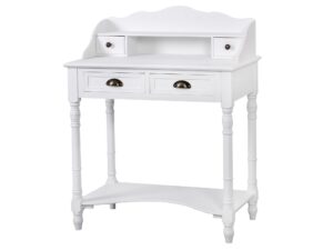 Konsola klasyczna z frezowanymi krawędziami i metalowymi uchwytami – Latina